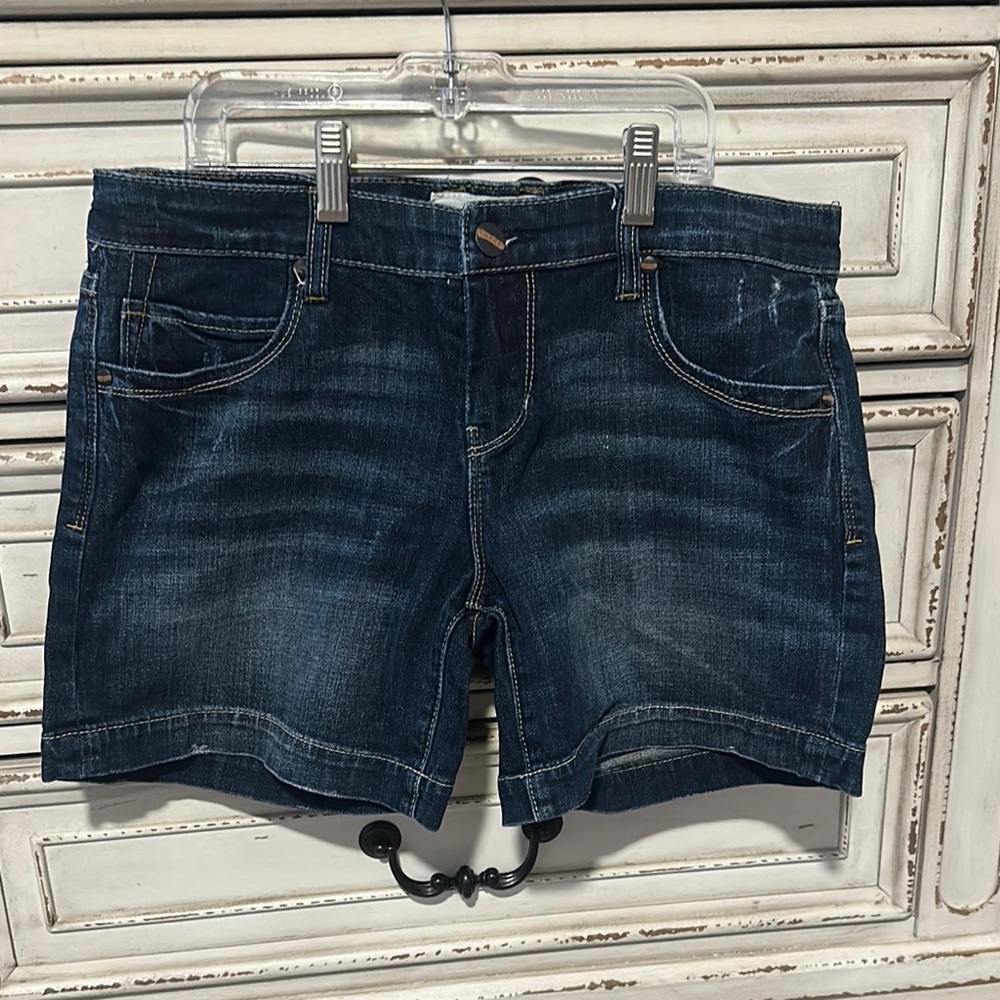Maurice’s Dark Blue Denim Shorts - like new!